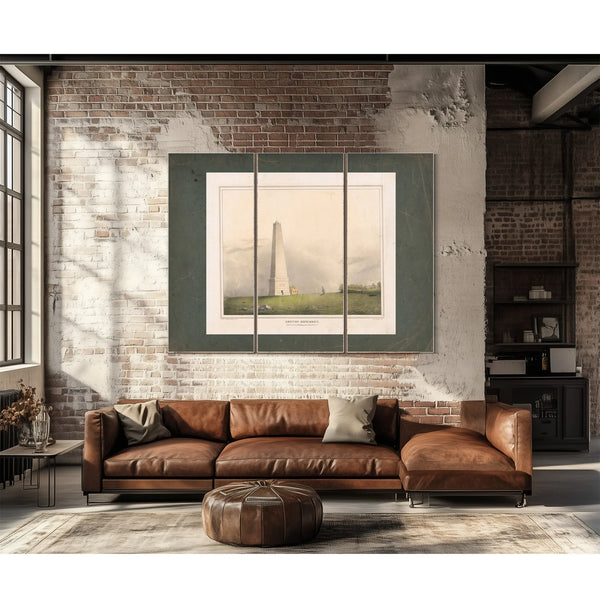 Groton Monument 19th Century — Framed Wall Art Room View | Bella Frye