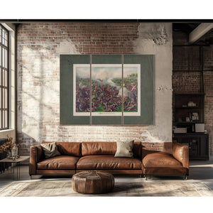 Battle of Five Forks Vacharge of General Sheridan April 1st 1865 1886 — Framed Wall Art Room View | Bella Frye