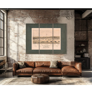Camp Meigs 861 — Framed Wall Art Room View | Bella Frye