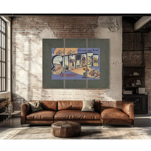 New Mexico Santa Fe — Framed Wall Art Room View | Bella Frye