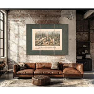 Camp Kelsey Near Annapolis Junction Md 1861 — Framed Wall Art Room View | Bella Frye