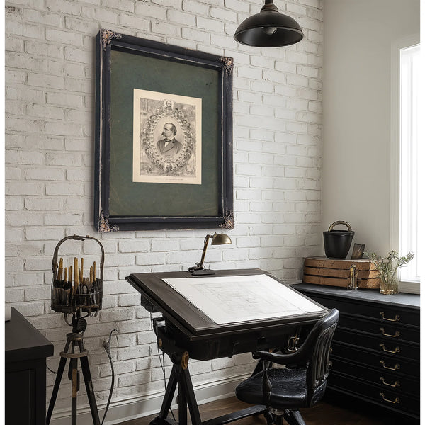 Leaders of the Knights of Labor 1886 — Framed Wall Art Room View | Bella Frye