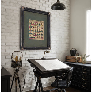 American Historical Portrait Gallery 19th Century — Framed Wall Art Room View | Bella Frye