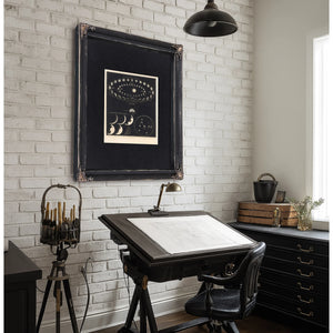 The Inferior Planets Venus Mercury in Their Celestial Dance — Framed Wall Art Room View | Bella Frye