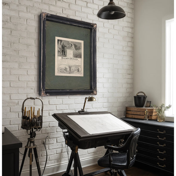 Emancipation Proclamation 1896 — Framed Wall Art Room View | Bella Frye