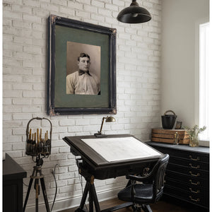 Honus Wagner Portrait — Framed Wall Art Room View | Bella Frye