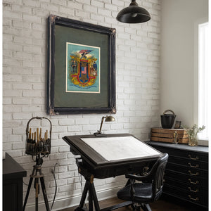 The Three Cardinal Principles of the Grand Army of the Republic 1884 — Framed Wall Art Room View | Bella Frye
