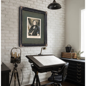 Genl Franklin Pierce Fourteenth President of the United States 1853 — Framed Wall Art Room View | Bella Frye