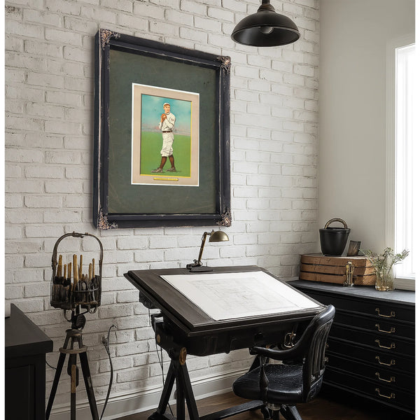Christy Mathewson New York Giants Baseball Card Portrait 23f274 — Framed Wall Art Room View | Bella Frye