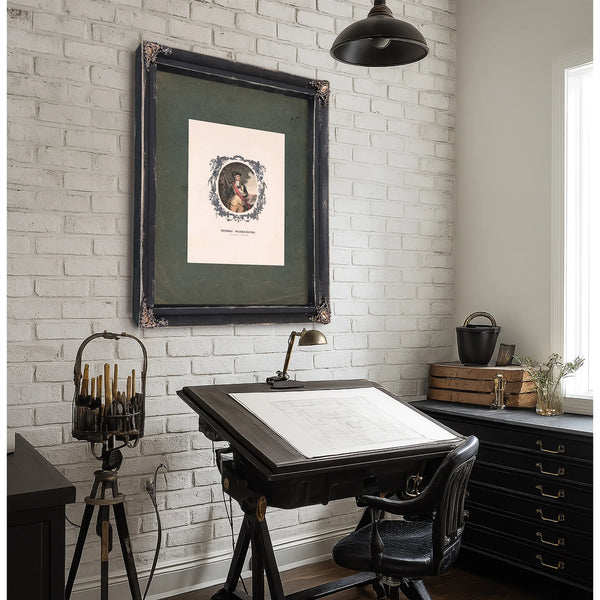 George Washington 19th Century — Framed Wall Art Room View | Bella Frye