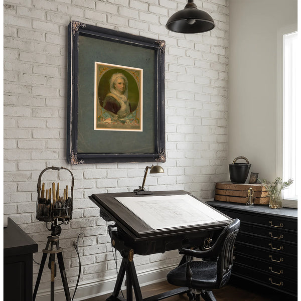 Martha Washington E Pluribus Unum 188 — Framed Wall Art Room View | Bella Frye