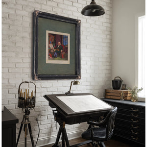 Benjamin Franklin 1842 1852 — Framed Wall Art Room View | Bella Frye