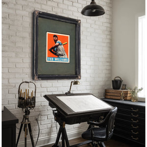 Leaf Ted Williams — Framed Wall Art Room View | Bella Frye