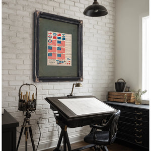 Goffs Evolution of the American Flag 197 — Framed Wall Art Room View | Bella Frye