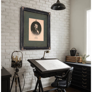 Abraham Lincoln 19th Century 6 — Framed Wall Art Room View | Bella Frye