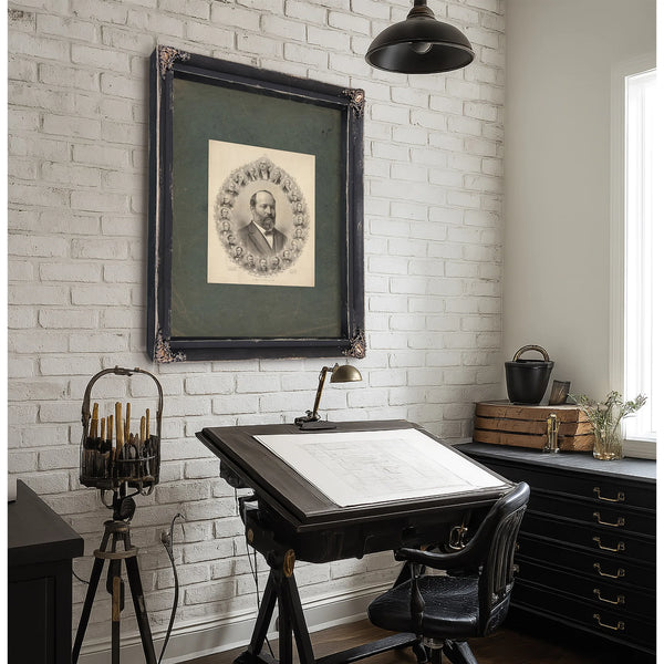The Presidents of Usa 19th Century — Framed Wall Art Room View | Bella Frye