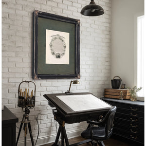 Washingtons Farewell Address 1856 — Framed Wall Art Room View | Bella Frye