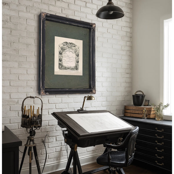 The Union Soldiers Discharge Certificate 1865 — Framed Wall Art Room View | Bella Frye