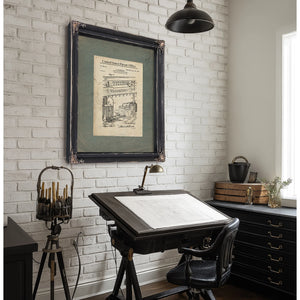 The Pelstring Beer Cooling Apparatus Patent Print — Framed Wall Art Room View | Bella Frye