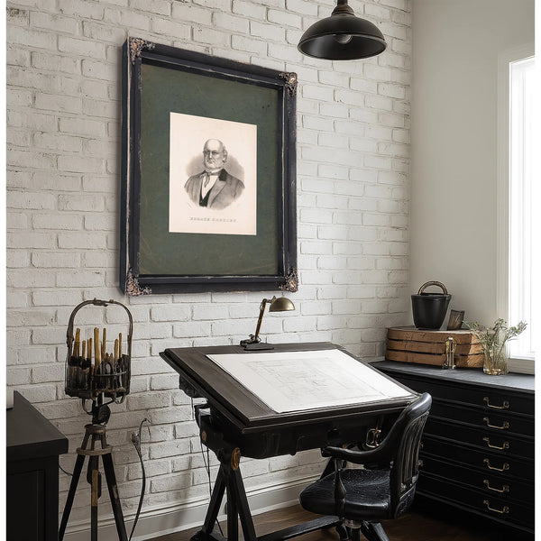Horace Greeley 187 — Framed Wall Art Room View | Bella Frye