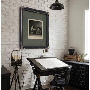 Committee of Congress Drafting the Declaration of Independence 1865 — Framed Wall Art Room View | Bella Frye