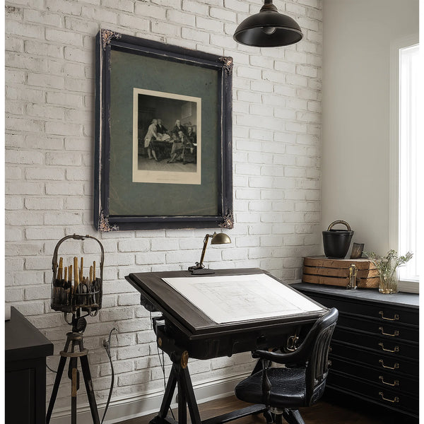 Committee of Congress Drafting the Declaration of Independence 1865 — Framed Wall Art Room View | Bella Frye