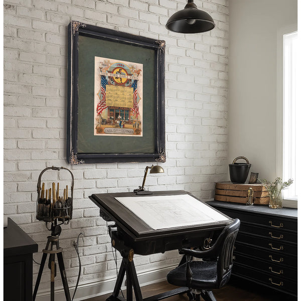 New York Daily News 1886 — Framed Wall Art Room View | Bella Frye