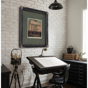 The Starting Point of the Great War Between the States 1878 — Framed Wall Art Room View | Bella Frye