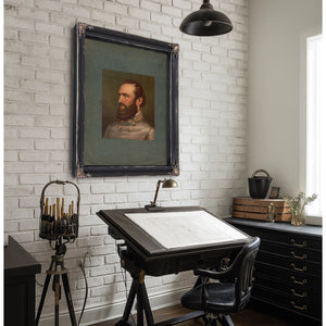 Stonewall Jackson 1877 — Framed Wall Art Room View | Bella Frye