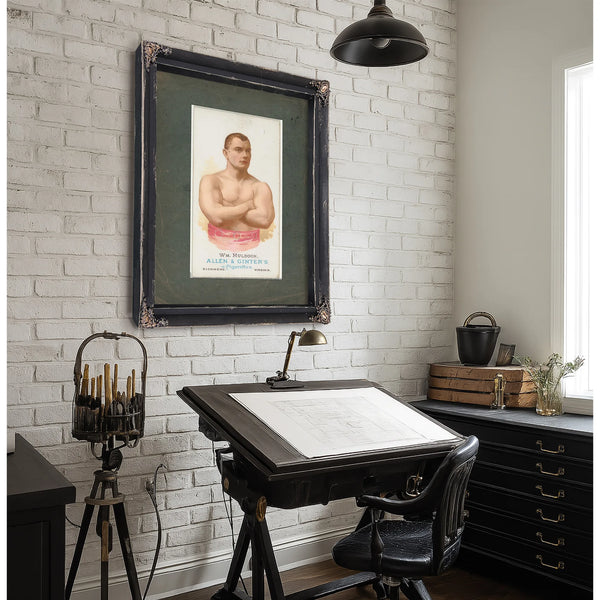 William Muldoon Wrestler From Worldand39s Champions Series 1 N28 for Allen — Framed Wall Art Room View | Bella Frye