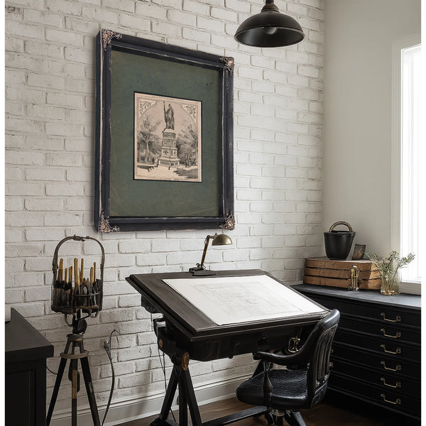 Storys Monument of Liberty to Be Erected in Independence Square Philadelphia 1875 — Framed Wall Art Room View | Bella Frye