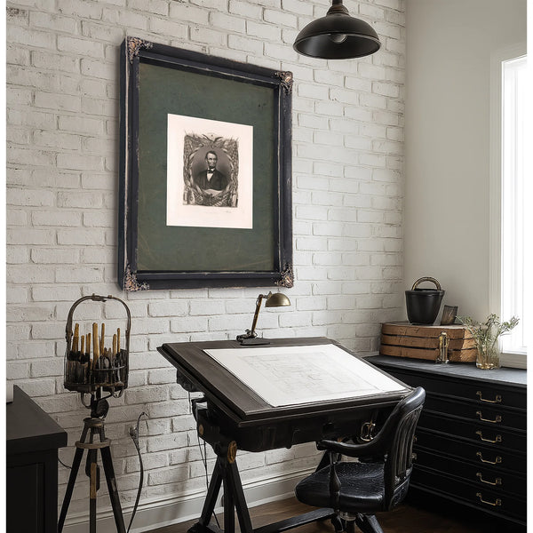 Abraham Lincoln 19th Century 4 — Framed Wall Art Room View | Bella Frye