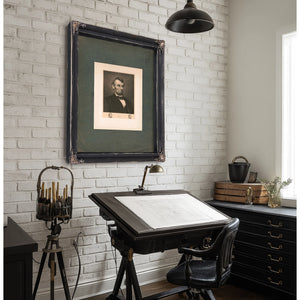 Abraham Lincoln 195 1 — Framed Wall Art Room View | Bella Frye
