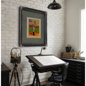 Baseball Sport Vintage Sports — Framed Wall Art Room View | Bella Frye