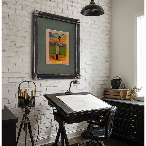 Baseball Sport Vintage Sports — Framed Wall Art Room View | Bella Frye