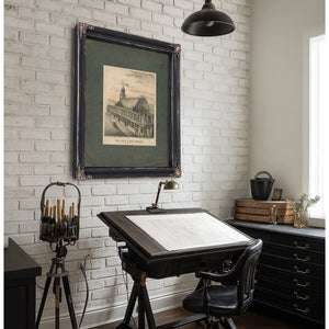 The Old Post Office New York 1877 — Framed Wall Art Room View | Bella Frye