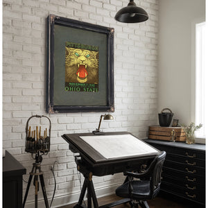 Cover Photo of the November 7 1942 University of Pittsburgh Versus the Ohio 16b88 — Framed Wall Art Room View | Bella Frye