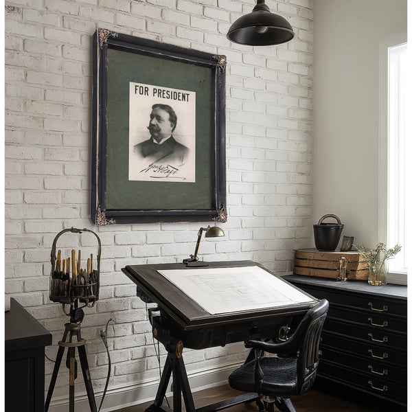 For President Wh Taft 198 — Framed Wall Art Room View | Bella Frye