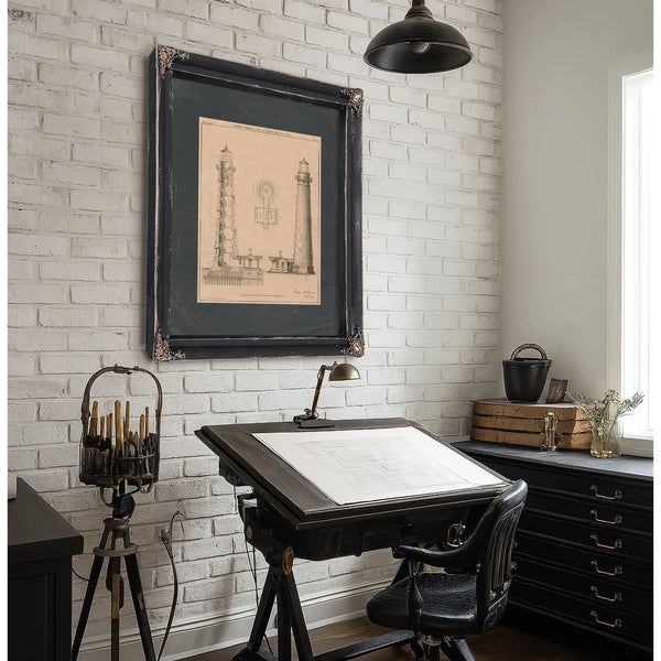 Sand Island Light Station Blueprint 8th District Sentinel