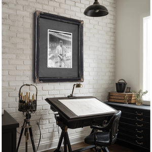 Babe Ruth New York Al Baseball — Framed Wall Art Room View | Bella Frye