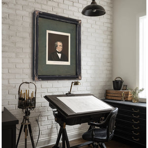 Andrew Johnson President Us 1866 — Framed Wall Art Room View | Bella Frye