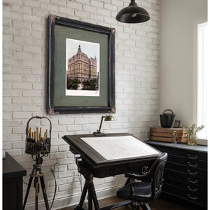 The Ansonia Gilded Age Monument to Manhattan Grandeur — Framed Wall Art Room View | Bella Frye