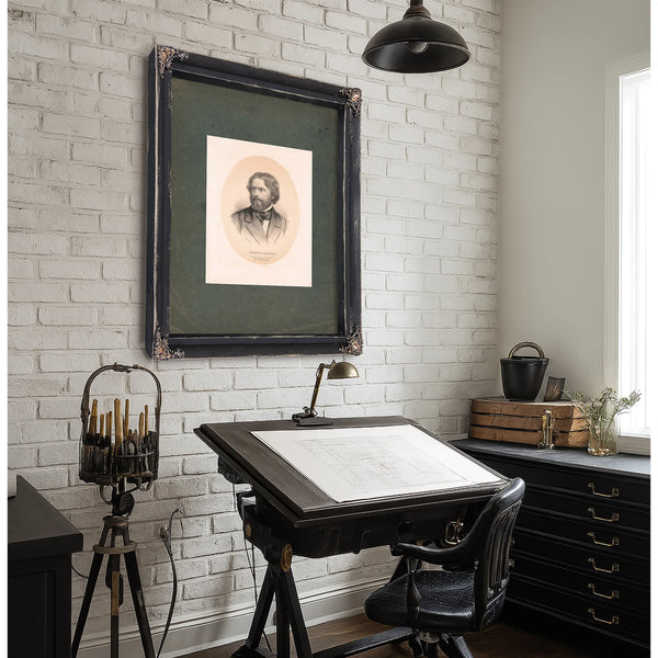 John Charles Fre╠ümont 1861 — Framed Wall Art Room View | Bella Frye