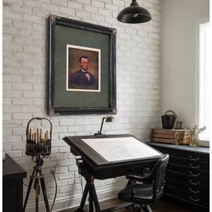 Abraham Lincoln 199 — Framed Wall Art Room View | Bella Frye