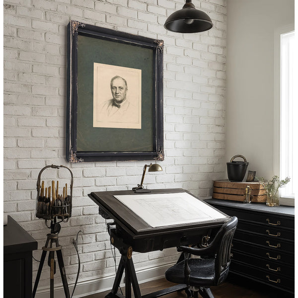Franklin D Roosevelt 1933 — Framed Wall Art Room View | Bella Frye