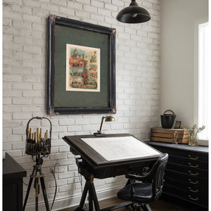 Historical and Symbolic Depictions of the Knights of the Mystic Chain 189 — Framed Wall Art Room View | Bella Frye