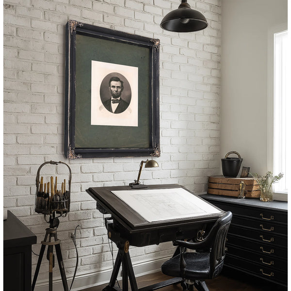 Abraham Lincoln 1894 — Framed Wall Art Room View | Bella Frye