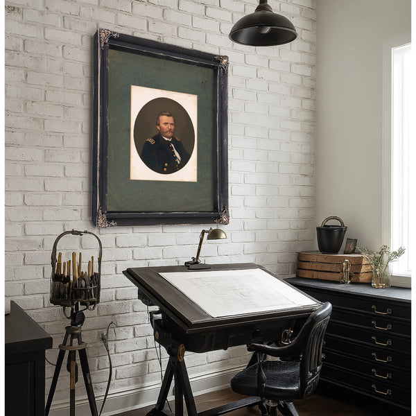 Ulysses S Grant 1866 — Framed Wall Art Room View | Bella Frye