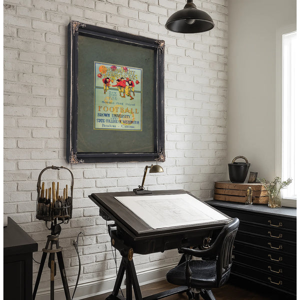 Tournament of Roses Football Program — Framed Wall Art Room View | Bella Frye