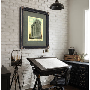The Vanderbilt Hotel Gilded Age Manhattan Architecture Print — Framed Wall Art Room View | Bella Frye